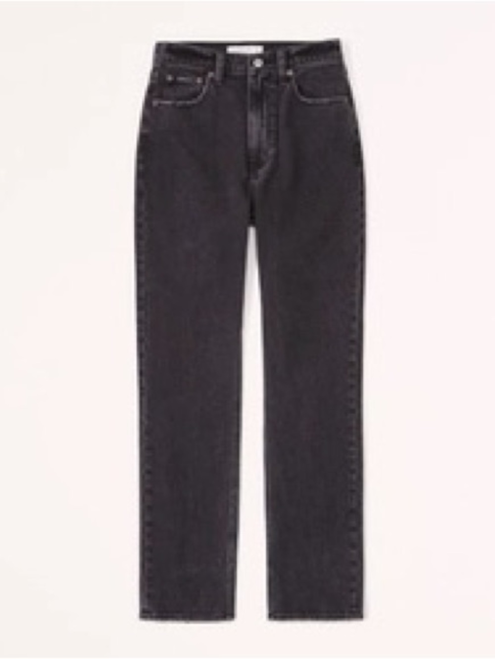 Abercrombie & Fitch Curve Love The 90s Straight Ultra High Rise Jean